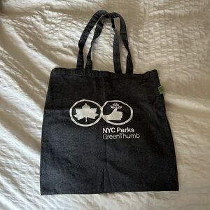 NYC Parks Recycled Cotton Tote Bag (Like New) new york city
